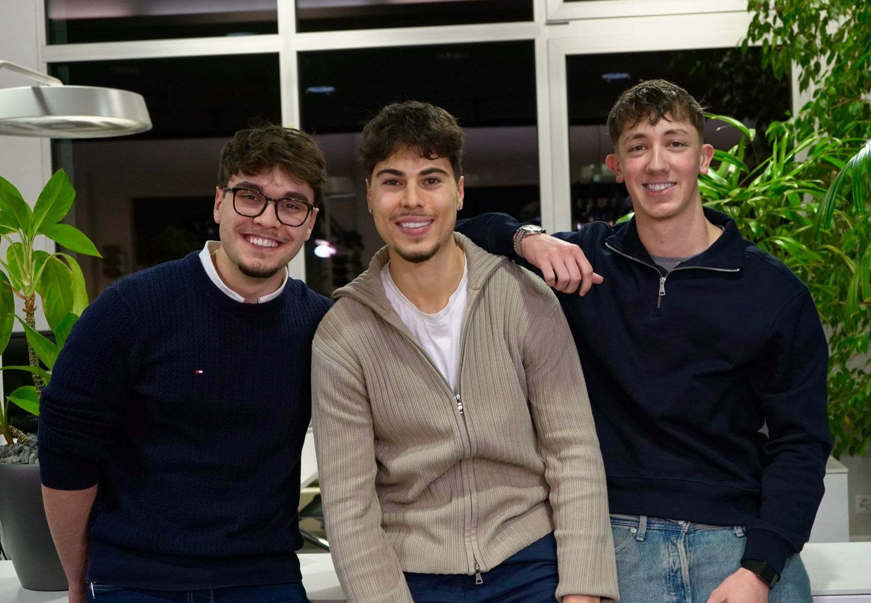 Das Lifewise Team – Loris, Leandre und Hatim